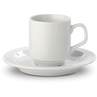 TAZZINA CAFFE' IMPILABILE in PORCELLANA MADRID